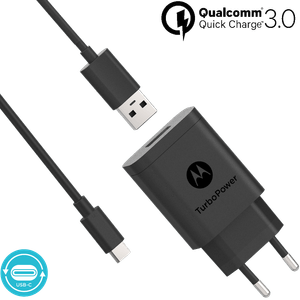 Chargeur mural Motorola TurboPower ™ 18 avec câble de données USB-C